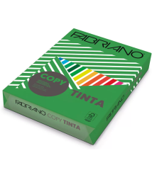 Hîrtie colorată A4 FABRIANO Tinta Verde, 160 gr/m2, 250 foi, intensiv, verde